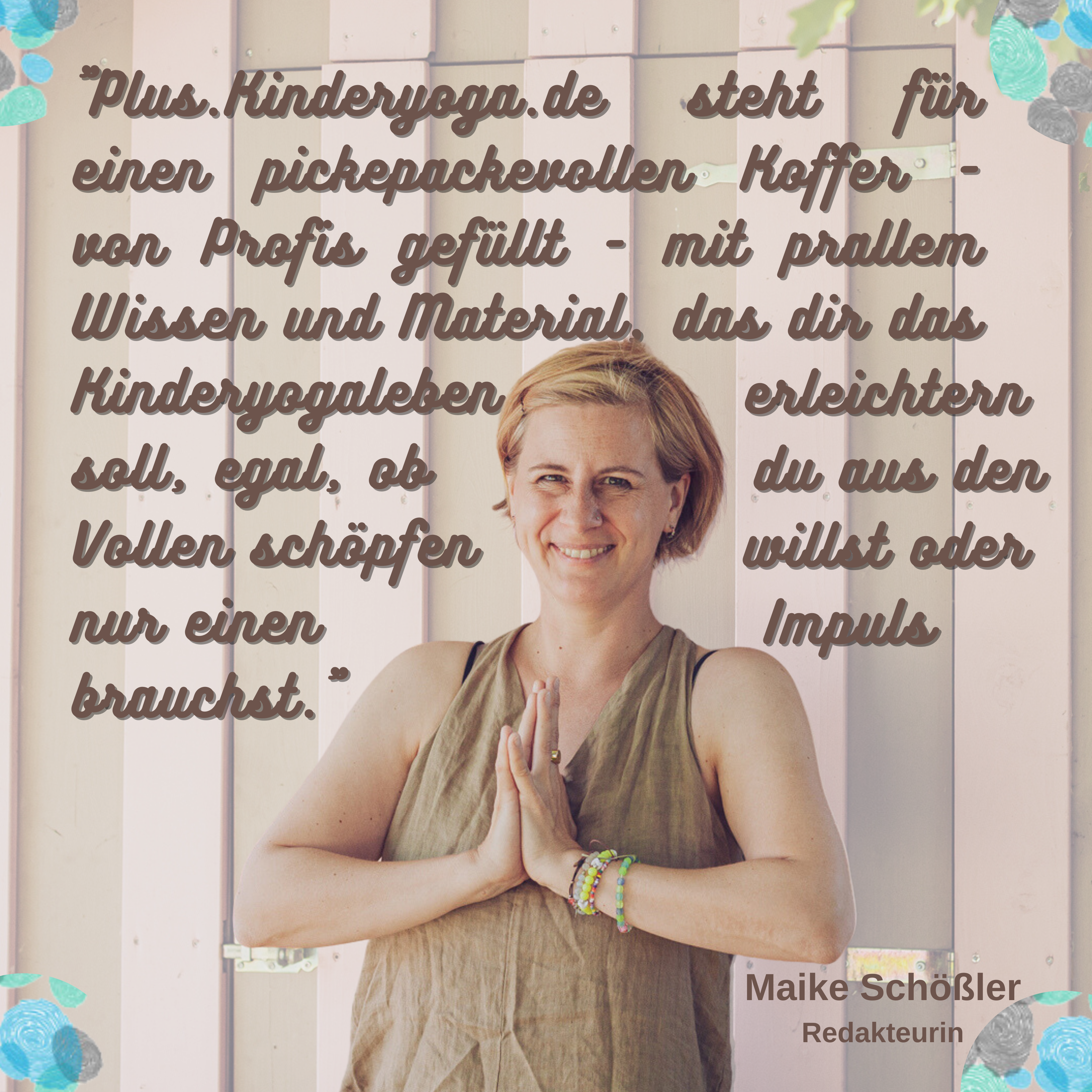 Den Anfang macht Maike Schößler.