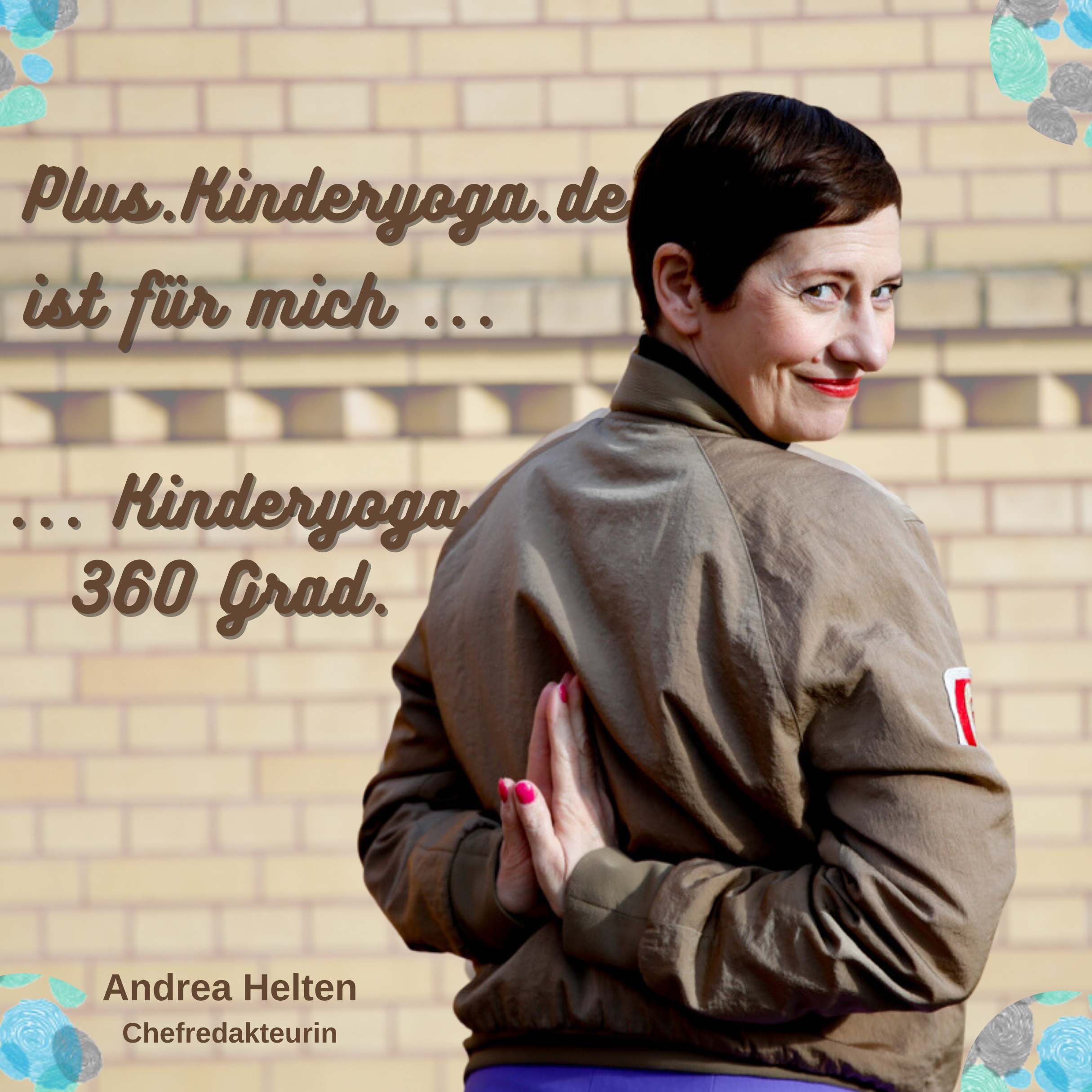 Für Andrea Helten ist die Sache rund.