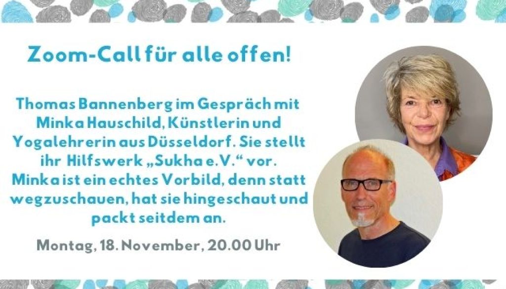 Zoom-Call 18. November 2024: Vorbilder & Idole mit Minka Hauschild